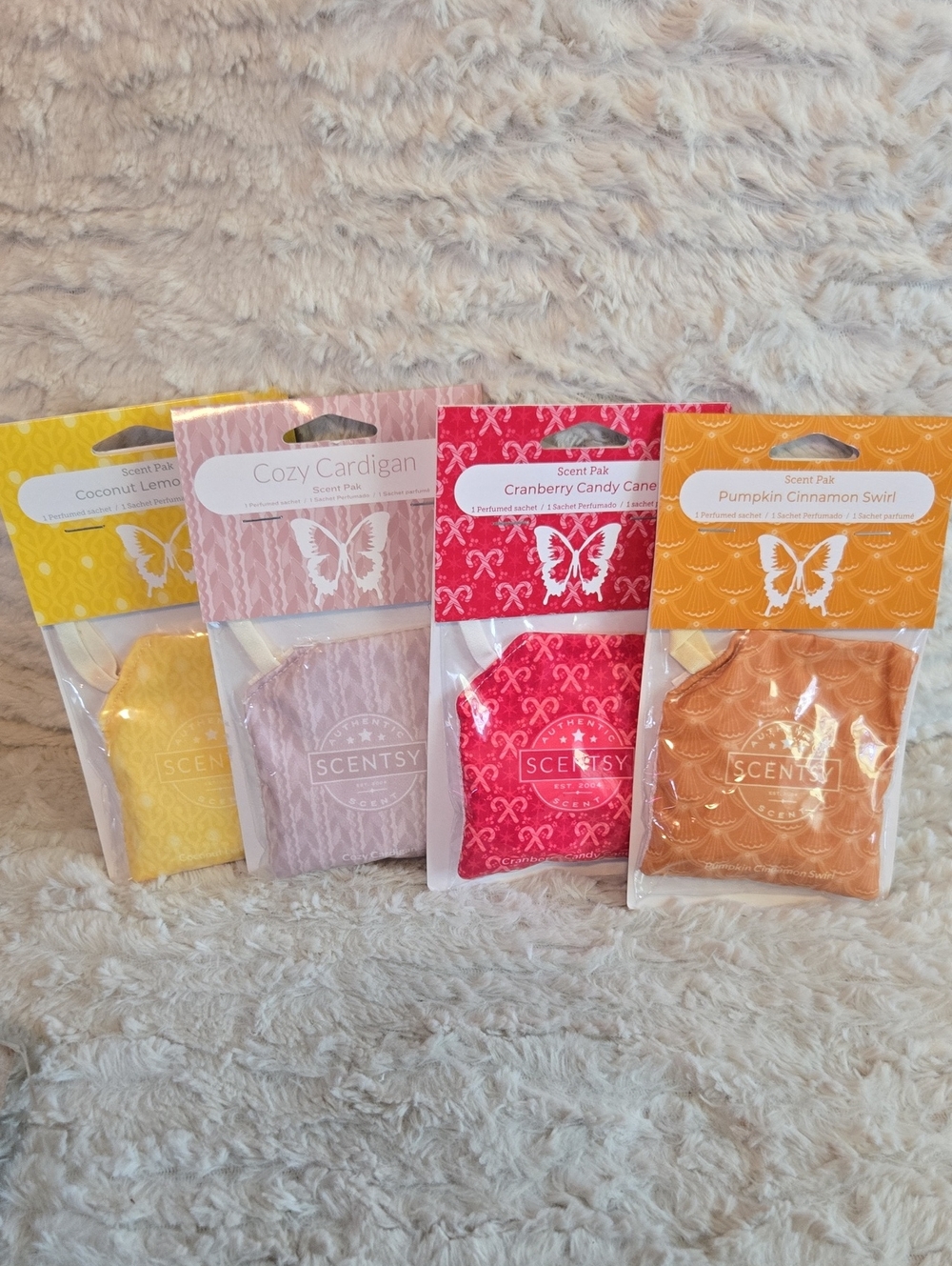 Scentsy Perfumed Sachet 4 Pack